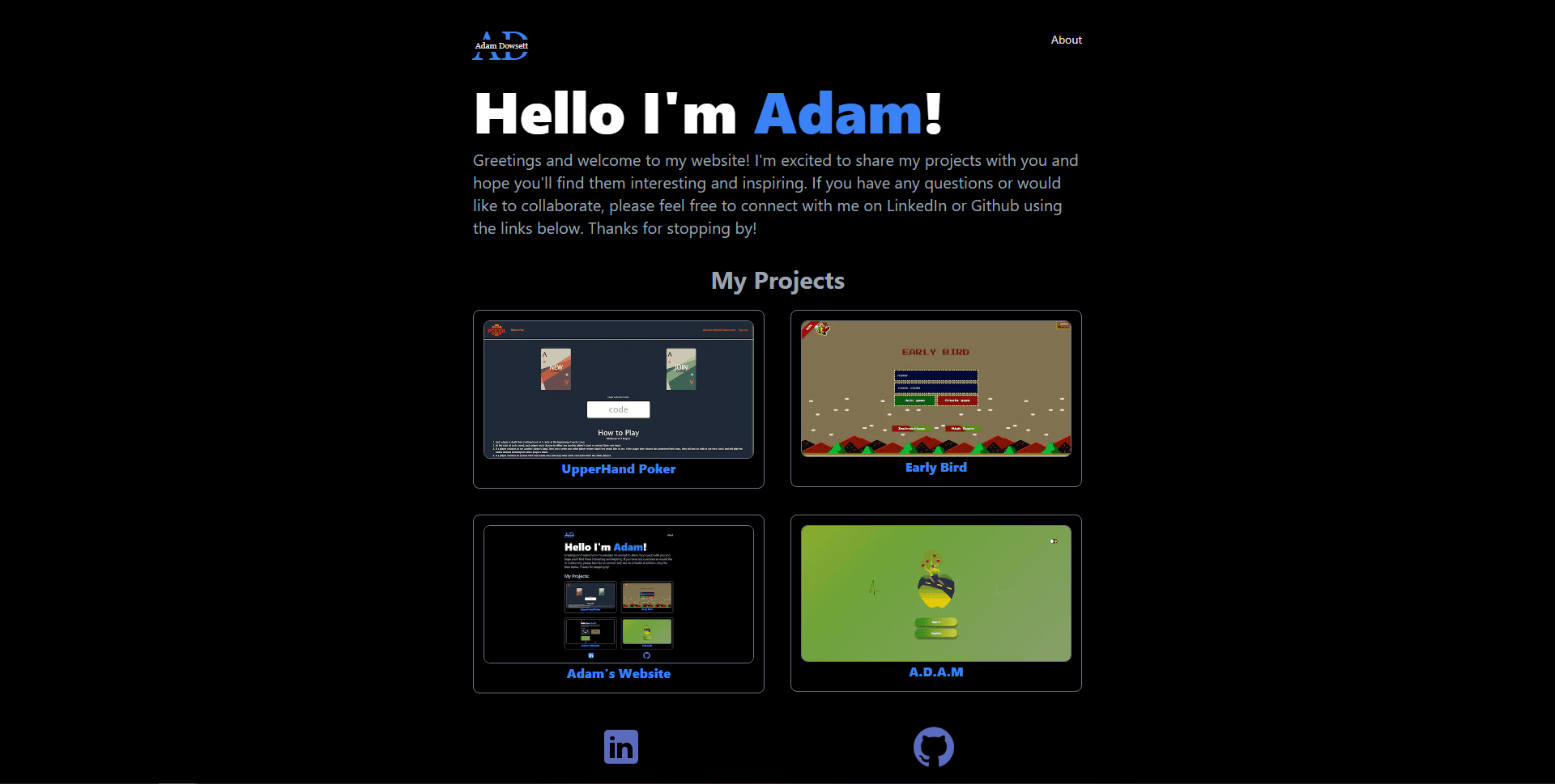 Adam's Website